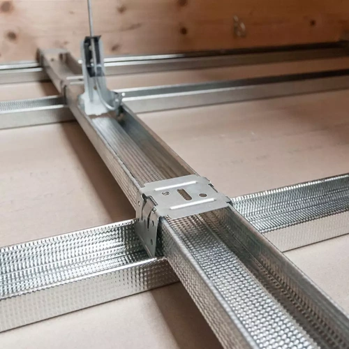 Соединитель профилей двухуровневый Кнауф ПП 60х27 мм.