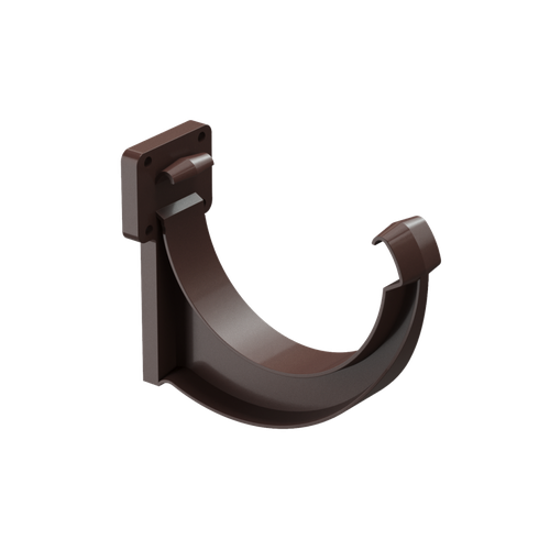 Docke LUX Кронштейн желоба пластиковый (Шоколад) для водостока пластик