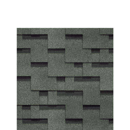Гибкая черепица Docke STANDARD ТЕТРИС Зеленый