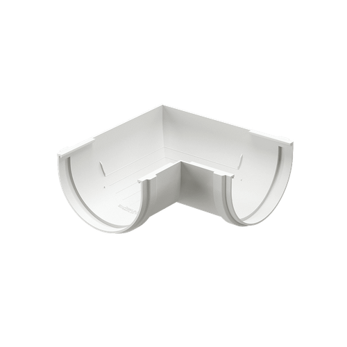 Docke PREMIUM Угол желоба 90° пломбир для водостока пластик