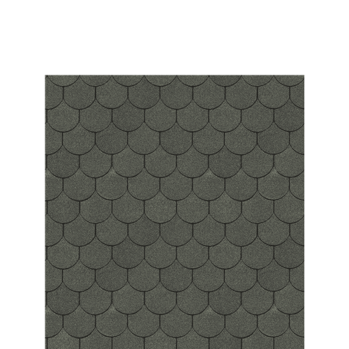 Гибкая черепица Docke STANDARD КОЛЬЧУГА Зеленый