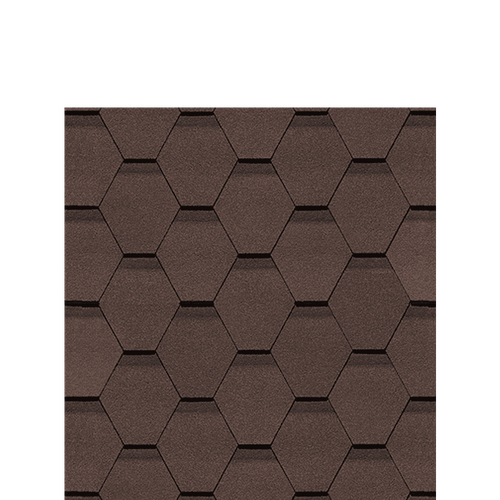 Гибкая черепица Docke PREMIUM ШЕФФИЛД Зрелый каштан